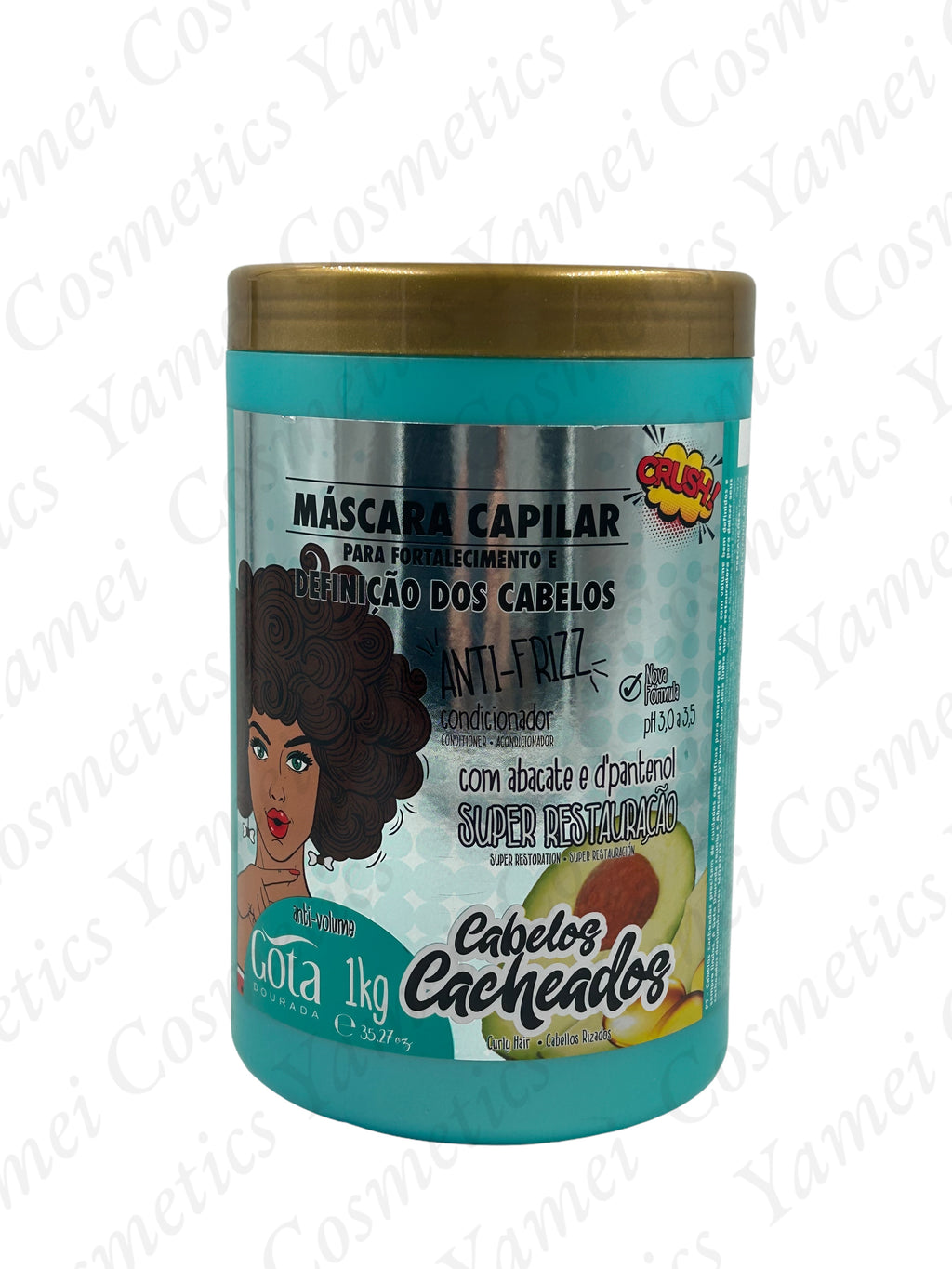 Mascarilla Cabelos Cacheados 1kg