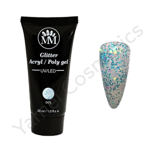 Glitter Acryl/Poly gel