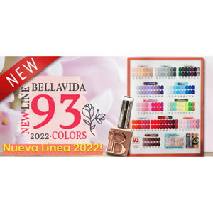 Esmalte semipermanente Bellavida 93 Colores